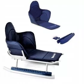    Metal polonez Adbor Piccolino + saltea si + suport pentru picioare, bleumarin, super rezistent