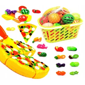  COȘ DE CUMPĂRĂRI LEGUME FRUCTE CU PIZZA VELCRO 8684