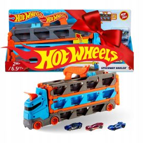    HOT WHEELS RACE TRACK TRANSPORTER CADOU MATTEL MULTIFUNCȚIONAL 2 în 1