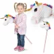  CAP DE CAL DE PELUȘ UNICORN PE UN CAL HOBBY FĂRĂ SUNET