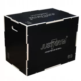  JUMP BOX PLOMETRIC ANTIALUNECARE GYM 50cm x 60cm x 75cm