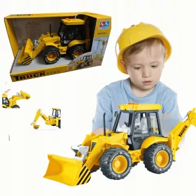    EXCAVATOR MAȘINĂ DE CONSTRUCȚIE CADOU JUCĂRIE PIÈȚE MOBILE LUMINA SUNETĂ