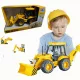  EXCAVATOR MAȘINĂ DE CONSTRUCȚIE CADOU JUCĂRIE PIÈȚE MOBILE LUMINA SUNETĂ