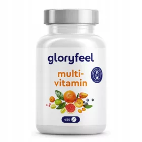   Tablete Multivitaminice Gloryfeel - Pachet Economic de 450 de Tablete