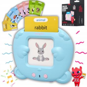    CITITOR DE CARDURI PENTRU ÎNVĂȚAREA ENGLEZEI interactiv pentru copii carduri de 224 de cuvinte