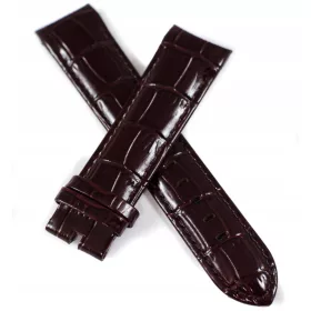    Curea originală din piele maro dedicată pentru ceasul Roamer 513821 de 22 mm