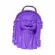  Jucărie de zăpadă de iarnă cu clip de bulgăre de zăpadă, instrument de fabricare bulgăre de zăpadă câine violet