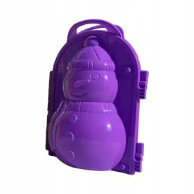   Clemă bulgăre de zăpadă Instrument de fabricare bulgăre de zăpadă Om de zăpadă universal violet în aer liber