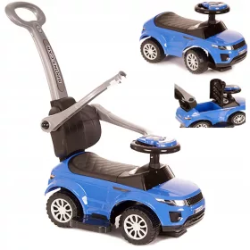    NELIK RIDE-ON RIDE-ON PUSHER WALKER 3in1 AUTO CAR LARGE Albastru