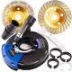  PROTECȚIE DE EXTRACȚIE A PRAFULUI PENTRU POLIZOR 115-125 mm + SET 2 DISCURI