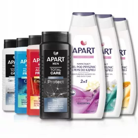    Gel de duș Apart pentru bărbați 500 ml Set de amestecuri de gel de duș pentru femei 900 ml