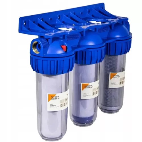 Steingraf 1″ ansamblu de filtru în trei trepte cu trei inserții