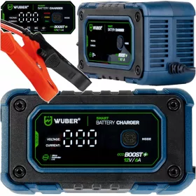    MICROPROCESOR AUTO BATERIE REDRESOR 12V 6A ÎNCĂRCĂTOR LCD
