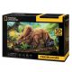  Puzzle 3D Triceratops National Geographic