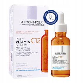   Serum Facial La Roche-Posay Pure Vitamin C12 - Proprietăți Anti-Îmbătrânire și Iluminare