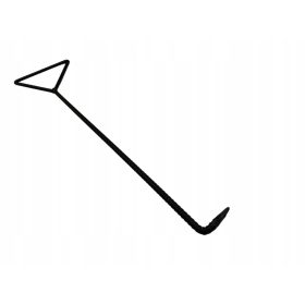  CÂRLIG PENTRU CAPACĂ GÂNE DE CANAL 800 MM 80 CM FORJA