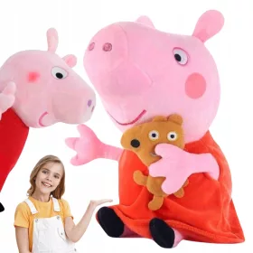    Pepa Pig din Basmul Cultului JUCĂRIE DE PLUȘ MASCOTA URSUȚ 40cm