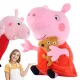  Pepa Pig din Basmul Cultului JUCĂRIE DE PLUȘ MASCOTA URSUȚ 40cm