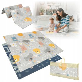    Covorașă educațională spumă dublă xpe 200x180cm, pliabilă, groasă