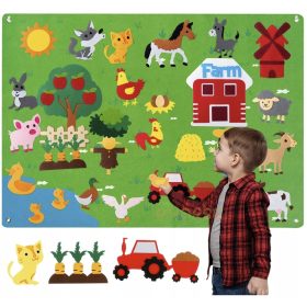    COVOLUL EDUCAȚIONAL DE PLĂDĂ DIN PĂSLUĂ PENTRU COPII ANIMALE MONTESSORI