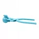  Clip bulgăre de zăpadă pentru copii Jucării de iarnă în aer liber Culoare albastră Instrument de fabricare bulgăre de zăpadă