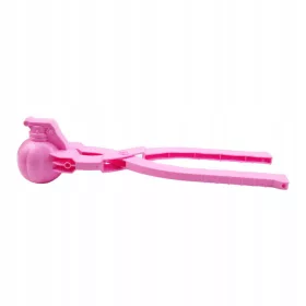    Clip bulgăre de zăpadă pentru copii Jucării de iarnă în aer liber Culoare roz Instrument de fabricare bulgăre de zăpadă