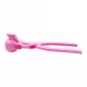  Clip bulgăre de zăpadă pentru copii Jucării de iarnă în aer liber Culoare roz Instrument de fabricare bulgăre de zăpadă
