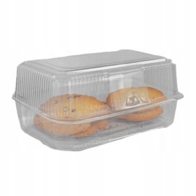    Recipient din plastic pentru tort, 25 buc. pentru comuniune nunta 21x13x11 cm