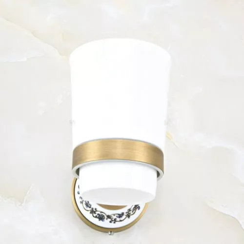 CHDE AKC3454 suport din alama cu cana ceramica
