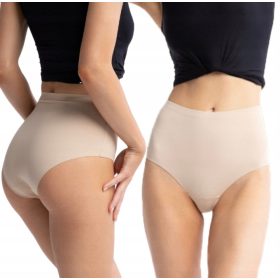  CHILOȚI MAXI CU TALIE ÎNALTĂ DE DAMA JULIMEX BEJ L