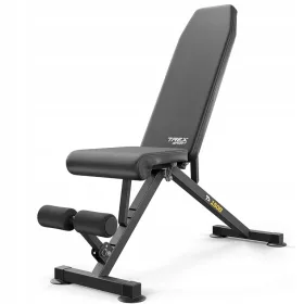   Trex Sport Bancă de antrenament pliabilă, reglabilă, înclinată