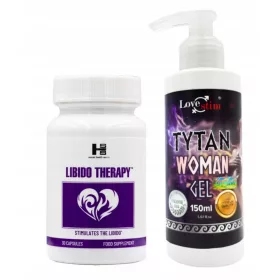   Supliment pentru Sporirea Libidoului cu Gel Titan Woman Gratuit