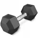 Haltere fixe acoperite/cauciucate 4FIZJO 1x 7,5 kg