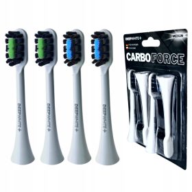    4x sfaturi pentru Seysso Oxygen Gold White Basic, capete albe de schimb