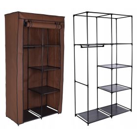  Dulap Gockowiak Mira 90 x 170 x 45 cm, nuante de maro