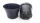  Ghiveci de flori Zoigarden 22,8 cm x 22,8 x 17,4 cm diametru 22,8 cm plastic negru