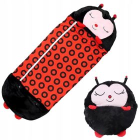    SAC DE DORMT PENTRU COPII PLIATĂ 2 ÎN 1 PERNE PENTRU PREȘCOLAR BIEDRONKA