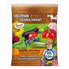    Florovit Pro Natura gunoi de grajd granulat de bovine 20l natural BIO