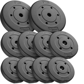    Set de încărcări plăci, disc de încărcare bitum 20kg Trex Sport