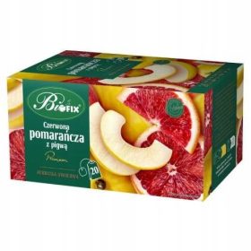    Ceai de fructe Bifix express 40 g PORTOCALA ROSIE CU GUTUI 20x2g