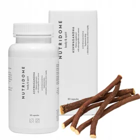   Supliment Nutridome Ashwagandha - Harmonie și Sănătate Mintală și Fizică