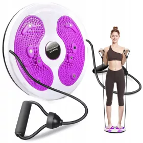    DISC TWISTER CU NUCI DISC ROTATIV PENTRU EXERCIȚII MASAJ PICIOR FITNESS