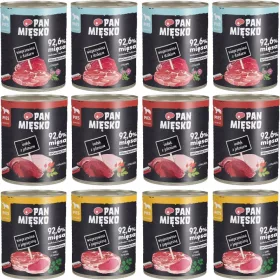  Pan Mięsko mâncare umedă carne de porc 0,8 kg