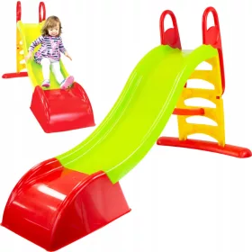    Tobogan de gradina pentru copii tobogan de apa 180cm MOCHTOYS MARI + roata