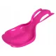 Baza din plastic premium confort, sanie mare roz
