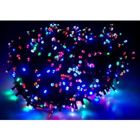  LUMINI DE CRACIUN 200LED FLASH ALB RECE SOLID