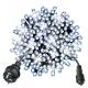  500 lămpi LED, 25 m, cu efect de blitz, alb rece