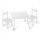  Masa copii + 2 scaune, alb