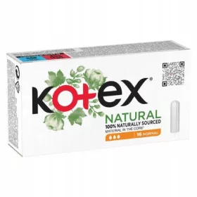  Kotex Tampons Normal Natural 16x24