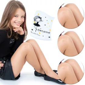   Set de 3xBEIGE dresuri fete 20den MAT Fenome Polska de prima calitate